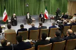 دیدار اعضای هیئت دولت سیزدهم با رهبر معظم انقلاب | حضرت آیت‌الله خامنه‌ای: دولت آقای رئیسی، دولت کار و امید و حرکت بود + فیلم و عکس