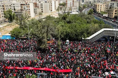 گزارش تصویری | تشییع پیکر امام شهید در تهران (۱۵ تیر ۱۴۰۵) - ۴