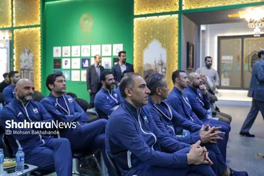 گزارش تصویری | مراسم اهدای کاپ قهرمانی تیم ملی والیبال به موزه آستان قدس رضوی (۲۹ اردیبهشت ۱۴۰۴)