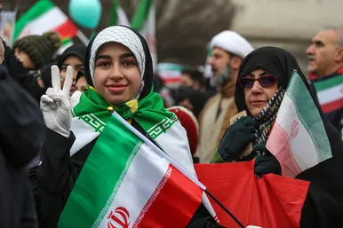 راهپیمایی 22 بهمن در مشهد 2