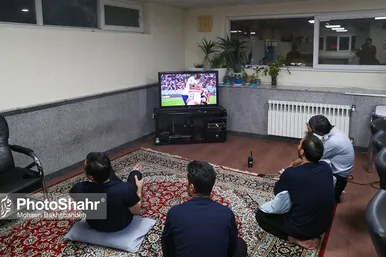 تماشای اولین بازی ایران در جام جهانی۲۰۲۲