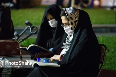 مراسم احیاء شب بیست و یک رمضان در میدان جانباز مشهد