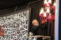 کوچه و خیابان‌های مشهدالرضا (ع) سیاه‌پوش عزای حسینی | مراسم سوگواری در ۴۷ بوستان شهر مشهد