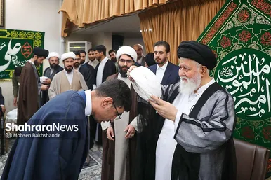 گزارش تصویری |  جشن عید غدیر در دفتر امام جمعه مشهد