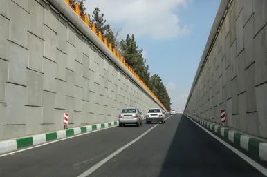 افتتاح پروژه دوربرگردان زیرگذرآزادی-جانباز 