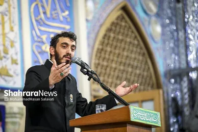گزارش تصویری | مراسم چهلم شهدای حوادث دی ماه در حرم مطهر رضوی با حضور رئیس جمهور