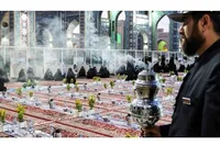 میزبانی از اقشار خدمتگزار جامعه در ضیافت «سفره‌ پدری» امام‌رضا(ع)