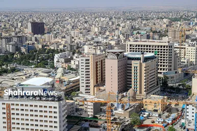 تصاویر هوایی از شهر مشهد و حرم مطهر رضوی