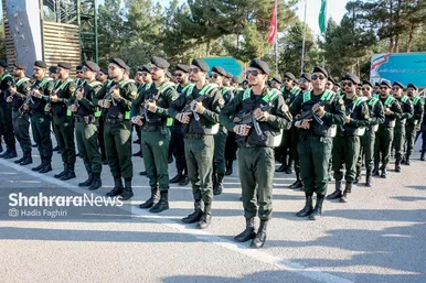 عکس | صبحگاه مشترک نیروهای مسلح استان خراسان رضوی