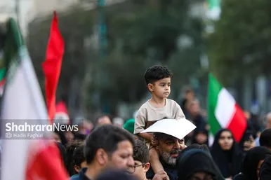 گزارش تصویری | مراسم جاماندگان اربعین حسینی در مشهد ۳