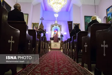 مراسم آغاز سال ۲۰۲۲ میلادی در تهران