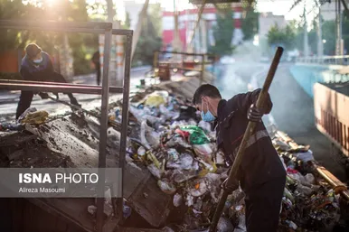 رفت‌ و روب کلانشهر تهران