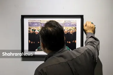 گزارش تصویری | افتتاح نمایشگاه عکس «روایت وداع» در فرهنگسرای جهاد دانشگاهی خراسان رضوی