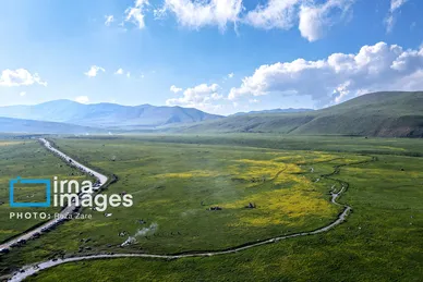 ایران زیباست | طبیعت بهاری دامنه کوه سبلان