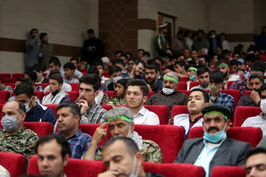  رزمایش جهادگران فاطمی در مشهد
