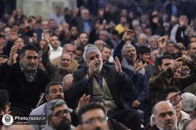 مراسم وداع با پیکر شهید سیدداوود بی‌طرف در حرم مطهر رضوی (ع)