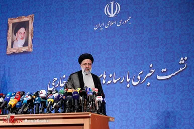 نشست خبری رئیس جمهور منتخب
