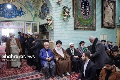 گزارش تصویری | آیین تشییع پیکر آیت‌الله «محمدهادی عبدخدایی»