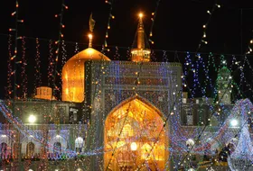 یادی از سنت برپایی جشن و شادمانی در حرم مطهر امام رضا (ع) هم&zwnj;زمان با شروع ماه ربیع&zwnj;الاول