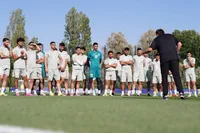 تصاویری از اولین تمرین تیم ملی در زمین دانشگاه واشنگتن برای مقابله با مصر