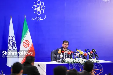 نشست خبری شهردار مشهد