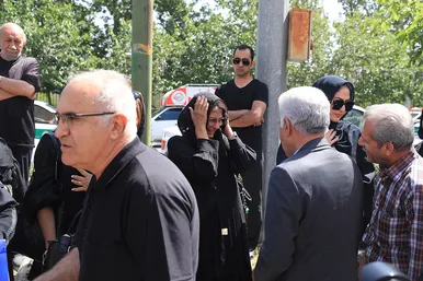 تشییع پیکر مرحوم «مهدی صباغی»