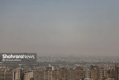 هوای ناسالم مشهد