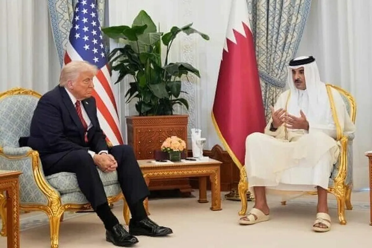 ترامپ در دیدار امیر قطر: نتانیاهو در قبال لبنان مسئولانه‌تر عمل کند