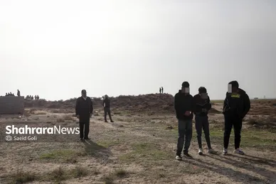 گزارش تصویری | بازسازی صحنه قتل در روستای «امرغان»