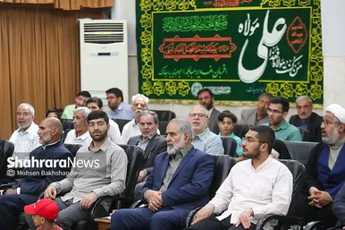 گزارش تصویری |  جشن عید غدیر در دفتر امام جمعه مشهد