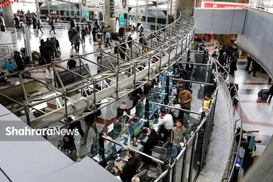گزارش تصویری | موج بازگشت زائران از مشهد در پایانه مسافربری امام رضا(ع)