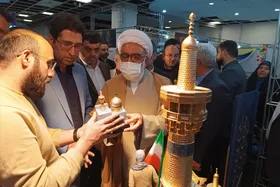 شانزدهمین نمایشگاه بین&zwnj;المللی قرآن کریم در مشهد آغاز به کار کرد + فیلم