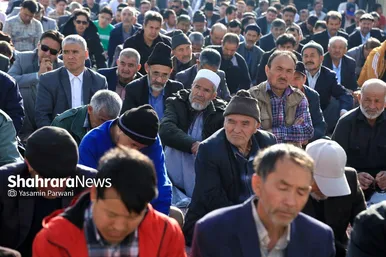 اقامه نماز عید سعید فطر در محله گلشهر (۲۲ فروردین ۱۴۰۳)