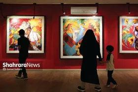درباره نمایشگاه انفرادی نقاشی &laquo;شرح شیدایی&raquo;، از ابوالفضل غنایی در نگارخانه رضوان