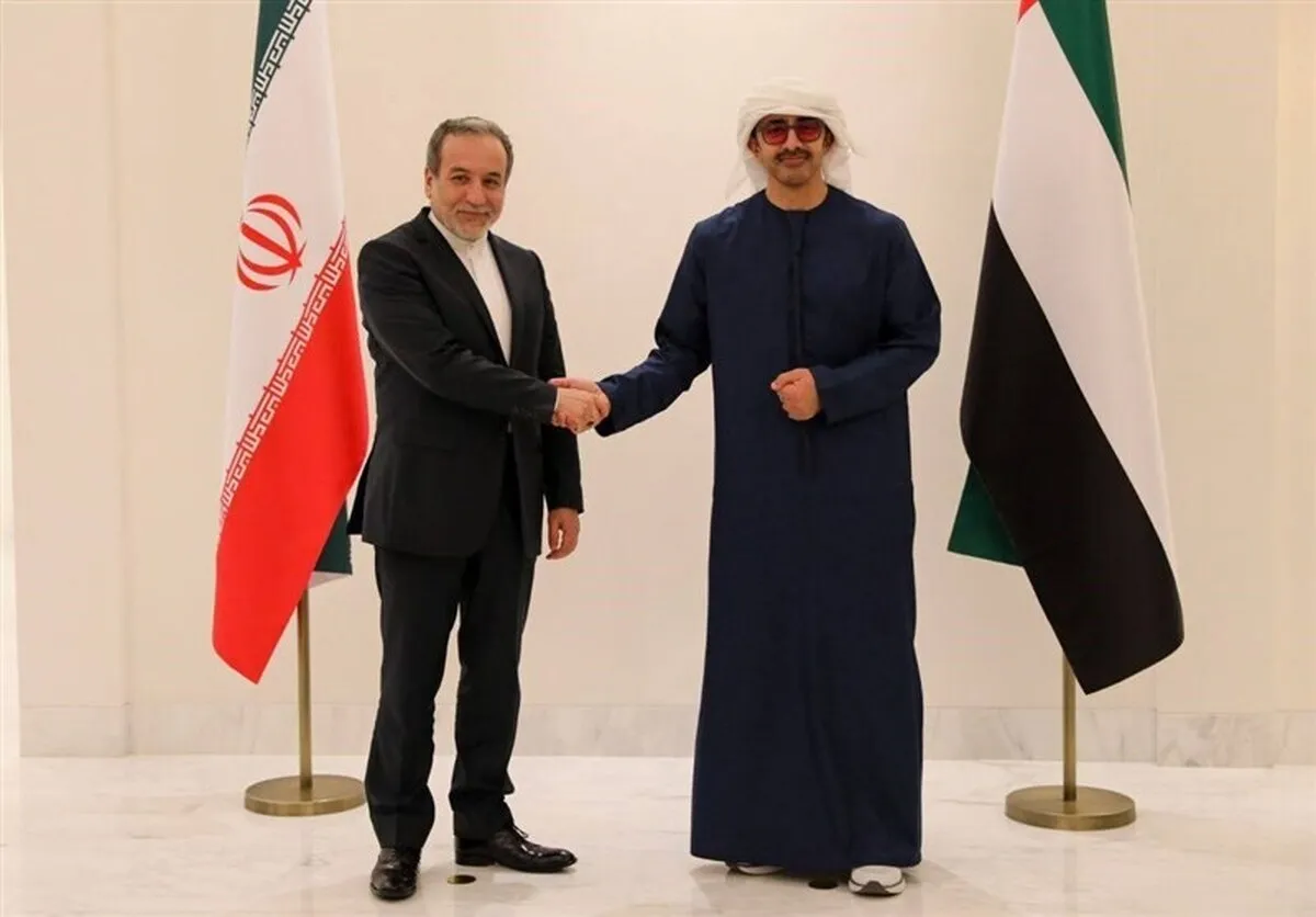 دیدار عراقچی با همتای اماراتی (۲۲ اردیبهشت ۱۴۰۴)