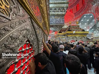 کربلای معلی در شب زیارتی سیدالشهدا امام حسین(ع)