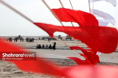 عملیات اجرایی احداث بوستان ۷۳ هکتاری کرامت