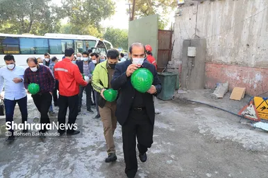 بازدید اعضای شورای اسلامی شهر مشهد از خطوط قطار شهری مشهد