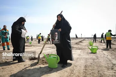 گزارش تصویری | پویش درختکاری در بوستان کرامت مشهد (۱۶ اسفند ۱۴۰۴)