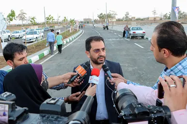 آیین بازگشایی و افتتاح بلوار بصیرت