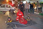 سانحه مرگبار رانندگی زیر پل بلوار امت مشهد