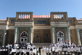 اعتراض جامعه پزشکی مشهد به جنایت&zwnj;های رژیم صهیونیستی در غزه + فیلم