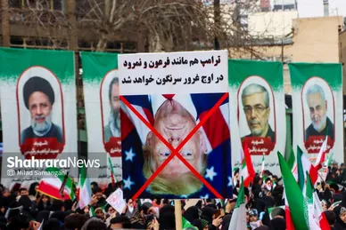 گزارش تصویری | راهپیمایی مردم مشهد در یوم الله ۲۲ بهمن ۲