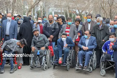 بهره برداری و رونمایی از فضای تفریحی ورزشی و ناوگان اتوبوسرانی ویژه افراد دارای معلولیت
