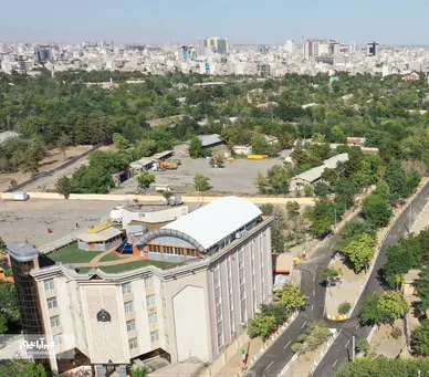 تصاویر هوایی از بازگشایی معابر پادگان لشکر ۷۷ ارتش در مشهد
