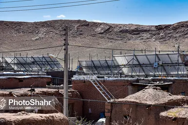 درآمدزایی اهالی روستای چاه نسر به کمک پنل های خورشیدی