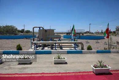 افتتاح طرح توسعه تصفیه‌خانه شهرک چرمشهر مشهد