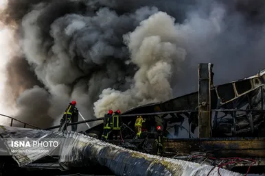 گزارش تصویری | آتش‌نشانان؛ قهرمانان بی‌ادعا در جنگ با آتش
