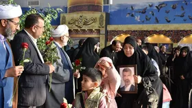 تشرف دومین کاروان زیارتی خانواده شهدای اوین به مشهد