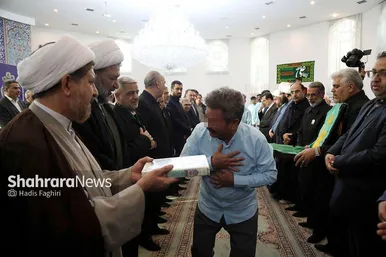 گزارش تصویری | مراسم آزادی ۴۲ زندانی جرایم غیر عمد خراسان‌رضوی